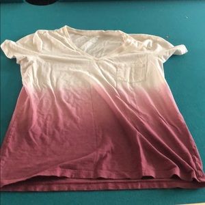 Ombre universal thread shirt